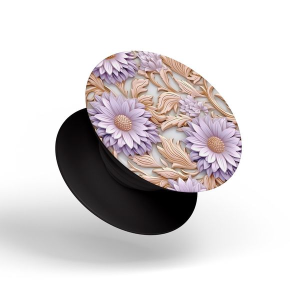 PopSockets Flowers Cell Phone Pop Sockets for Phone Women Swappable Base PopGrip - Picture 2 of 11